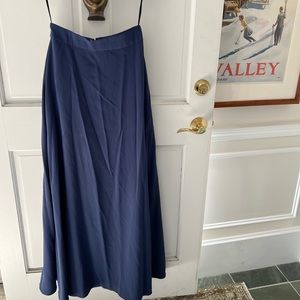 Dessy collection bridesmaids skirt navy